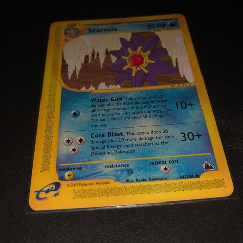 Starmie 44/144  vintage pokemonkort