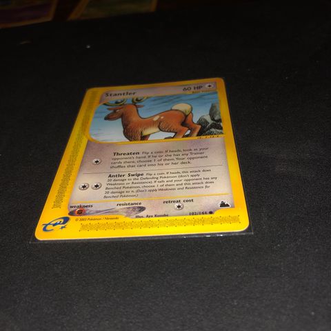 Stantler 102/144 vintage pokemonkorth