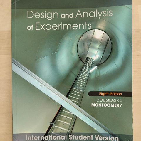 Design and analysis of experiments