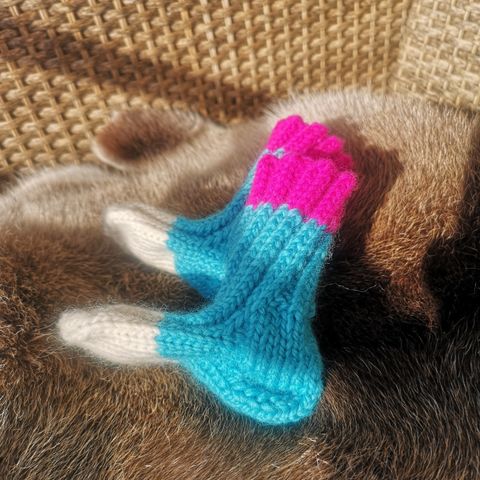 Håndstrikket sokker