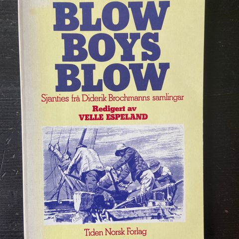 Blow boys blow - Sjanties frå Diderik Brochmanns samlingar