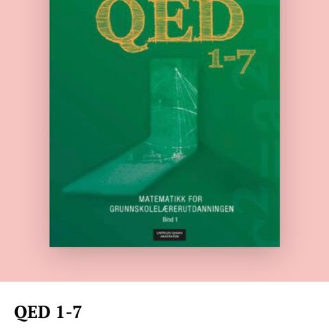 QED 1-7