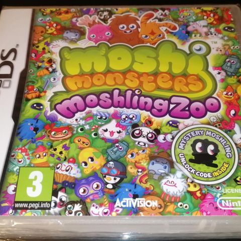 Moshi Monsters Moshling Zoo DS - nytt