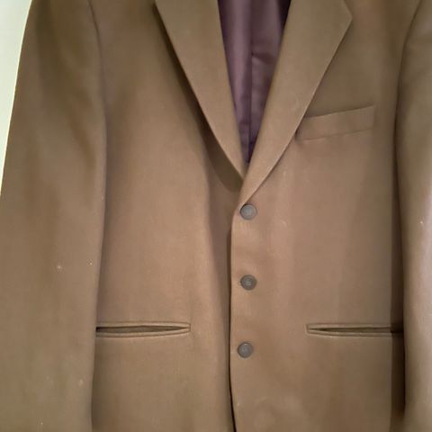 Herreblazer brun