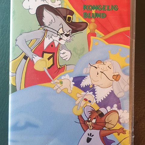 Tom & Jerry Kongelig Blund (VHS Film)