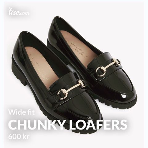 Loafer sko størrelse 42/43