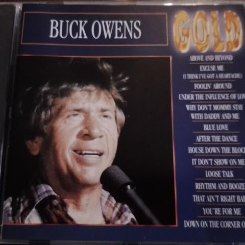 Buck owens.gold.with daddy and me.