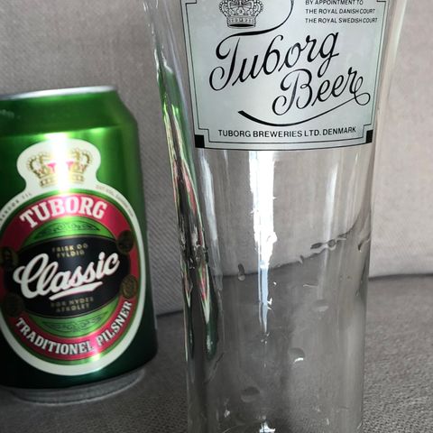 Tuborg beer glass