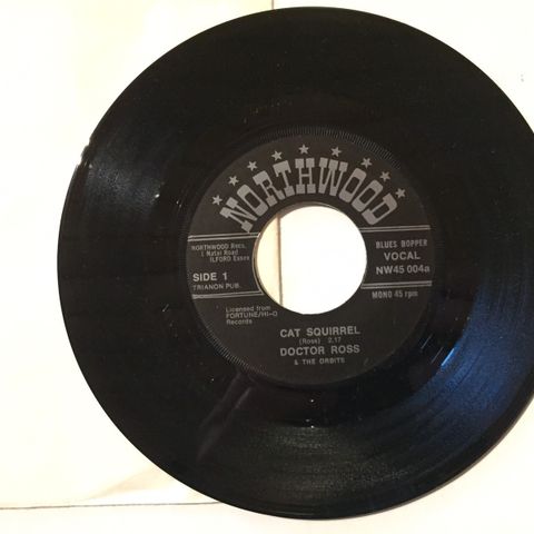 DOCTOR ROSS / CAT SQUIRREL - 7" VINYL SINGLE