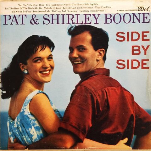 Pat* & Shirley Boone – Side By Side ( LP, Album, Mono 1959)