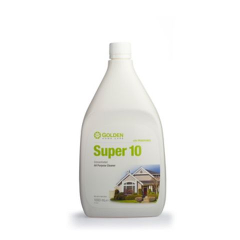 Super 10 og LDC såpe.  Golden home care