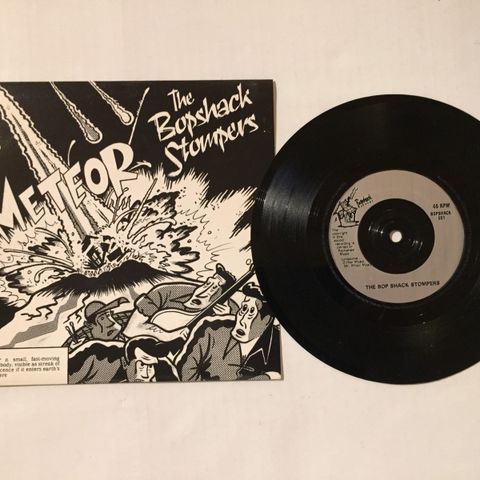 BOBSHACK STOMPERS / METEOR - 7" VINYL 4-SPORS EP SINGLE