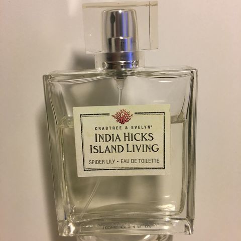 India Hicks, Island Living. CRABTREE & EVELYN. 100 ml. Edt.  Sjelden parfyme.