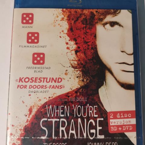 When You're Strange (Blu-ray 2009, ny i plast)