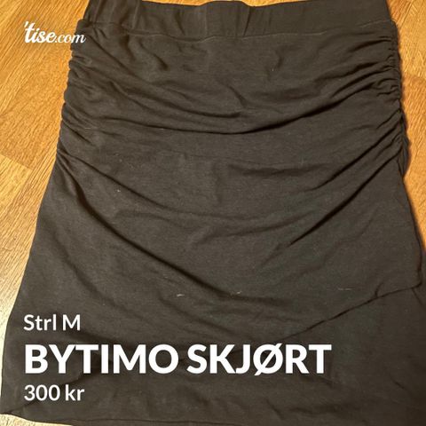 byTimo skjørt i grå strl M