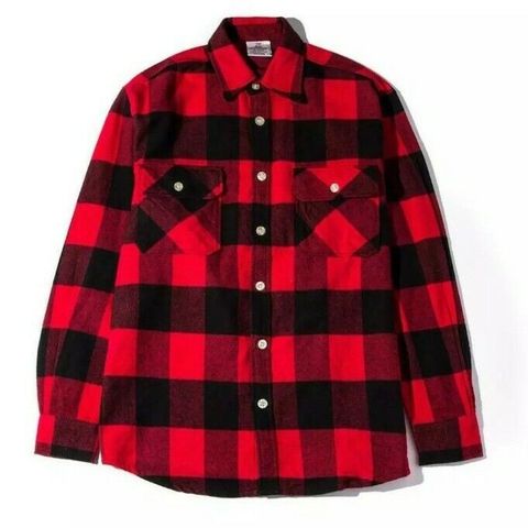 Anti Social Social Club Flannel Red Shirt Size XL (ASSC)