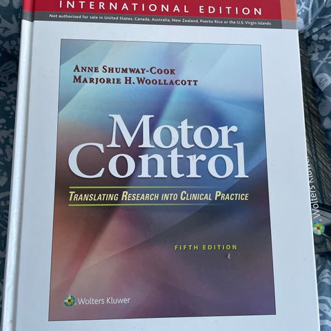 Motor Control (translating research into clinical practice