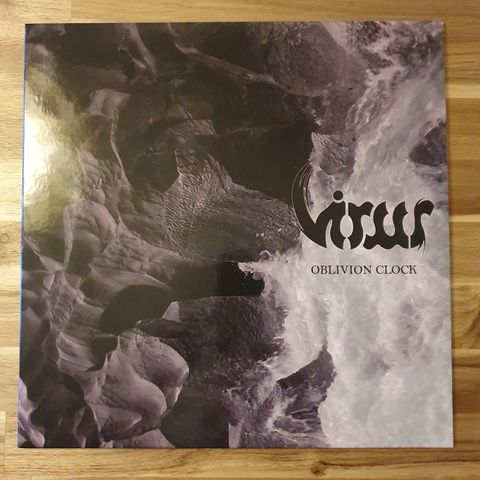 Virus - Oblivion Clock - LP - Clear frosted marble vinyl