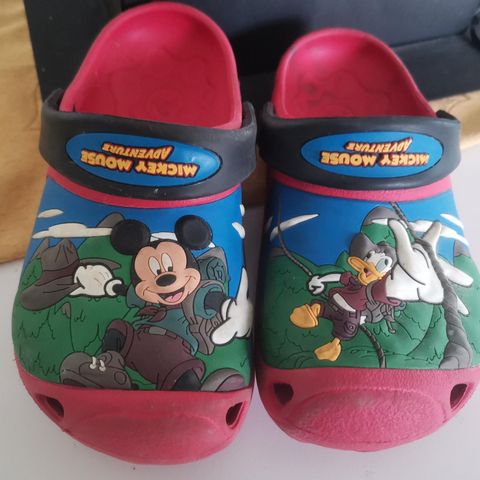 Barne crocks Disney str 10/11  ekte