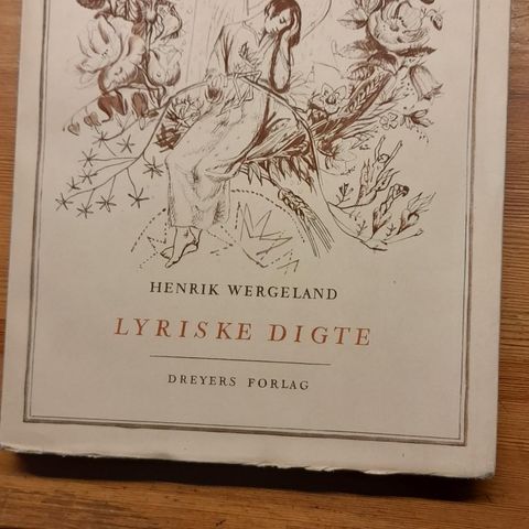 Wergeland: 1945 Lyriske digte. Nr. 12/250. På spesiallaget papir.