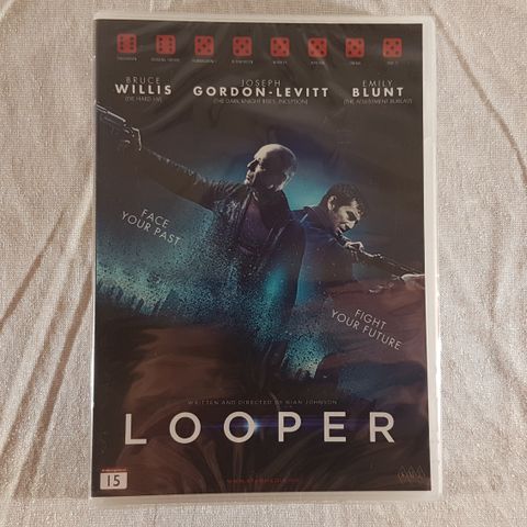 Looper DVD ny forseglet norsk tekst