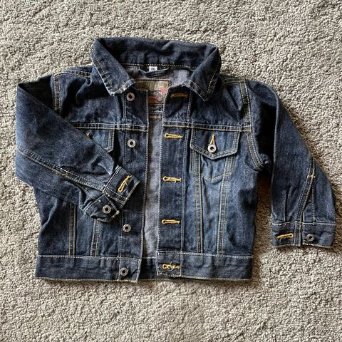 Denim jakke barn størrelse 86