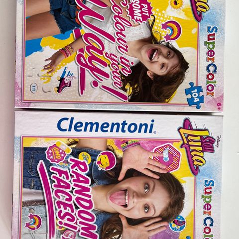 Soy Luna puslespill, selger samlet for 100kr.