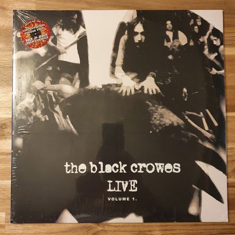The Black Crowes - Live, Volume 1 - 2LP - Farget vinyl - Fortsatt forseglet