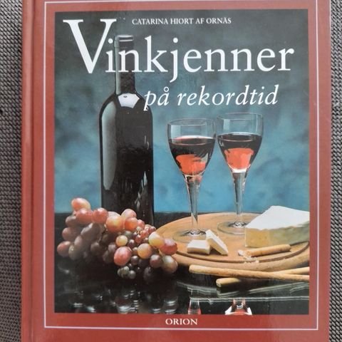 VINKJENNER PÅ REKORDTID - Catarina Hiort af Ornäs. NY, IKKE LEST!