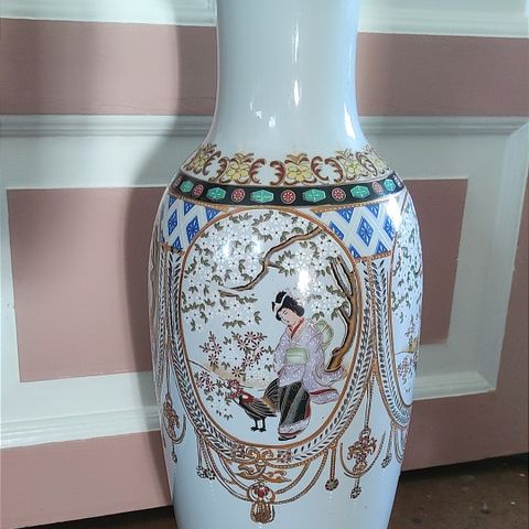 Kinesisk vase 56cm