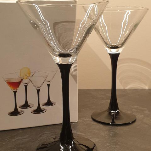 Cocktail glass  vintage 19 stykker