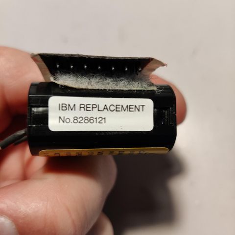 Backup batteri IBM data