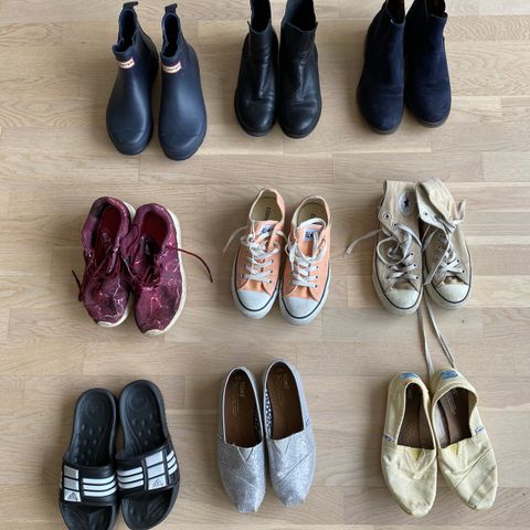 Diverse sko