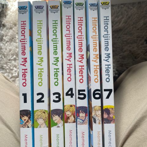 Hitorijime My Hero volum 1-7