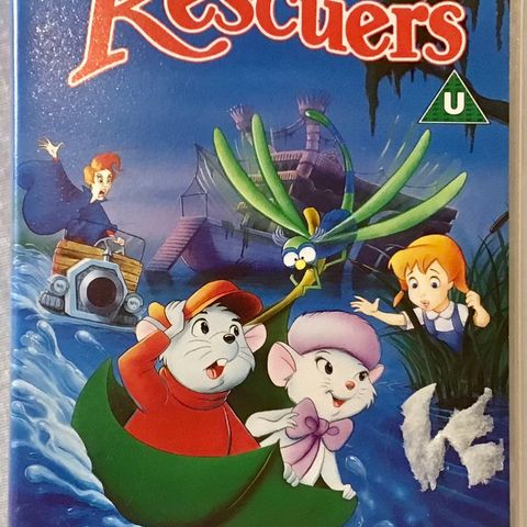 Walt Disney Classic : The Rescuers VHS ( engelsk tale)