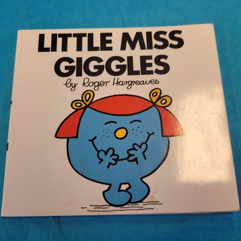 Little Miss Giggles bok. Som ny