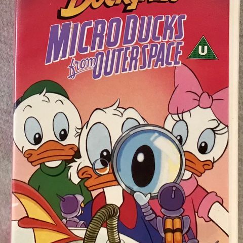 Disney Duck tales : Micro Ducks from outer space  ( engelsk tale)