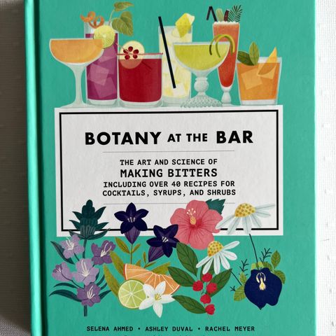 Cocktail bok Botany at the Bar - ubrukt!