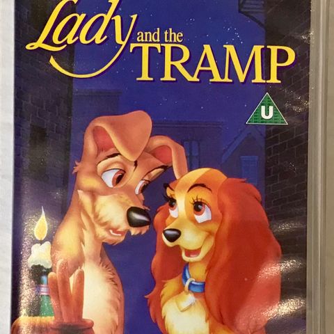 Walt Disney Classics Lady and the Tramp VHS ( fra 1998)