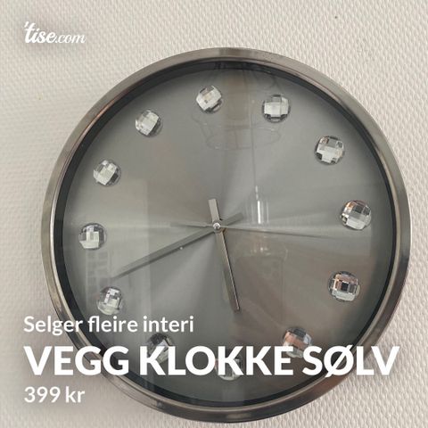 klokke sølv