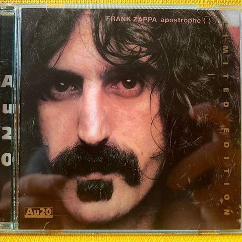 Frank Zappa - Apostrophe (’) Au20  24Kt Gold 20 Bit master