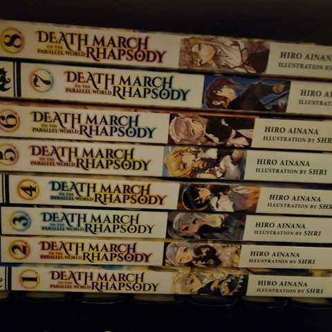 Light novel Death march to the parallel world rhapsody Light novel Manga
