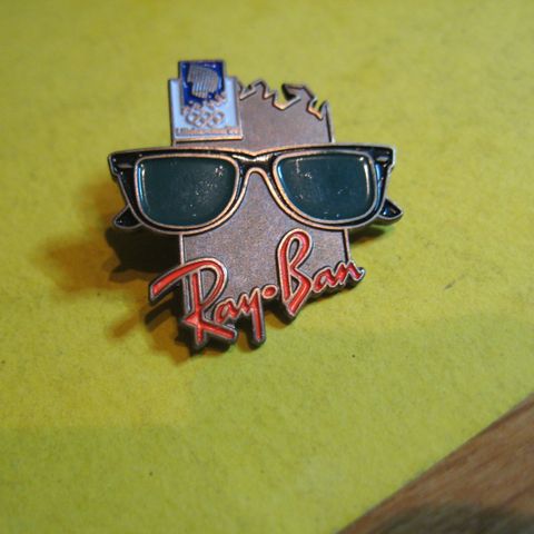 Ray Band Pin Sponsor Lillehammer 1994 OL