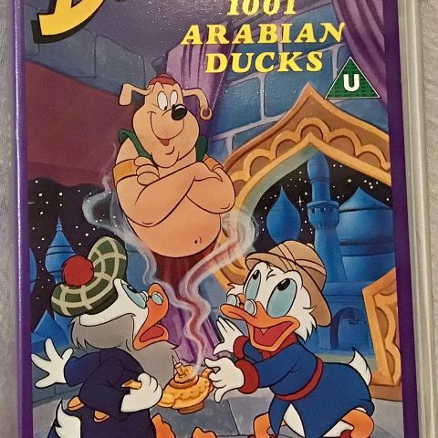 Duck Tales 1001 Arabian Ducks : Master of The Djinni VHS