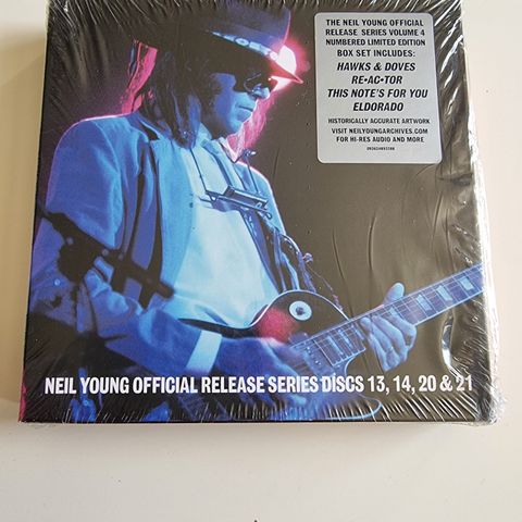 Neil Young - Official Release Series Discs 13,14, 20 & 21  (4x CD, 2022)