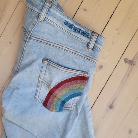 Zadig &Voltaire jeans jente 12 år (xs)