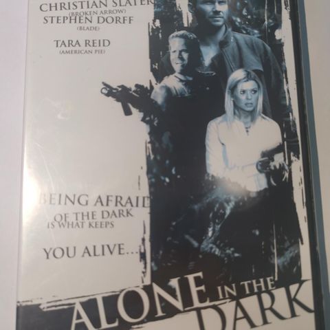 Alone in the dark (DVD 2004, norsk tekst, i plast)