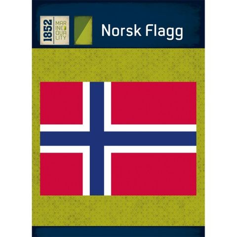 Kampanje! Norsk flagg 200cm