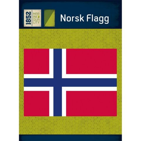 Kampanje! Norsk flagg 350cm