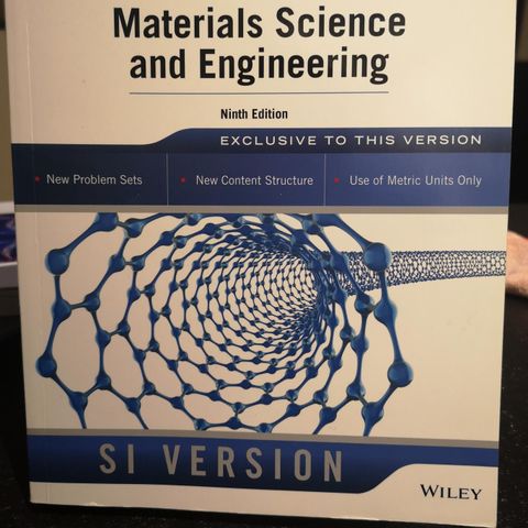 Material Science and Engineering